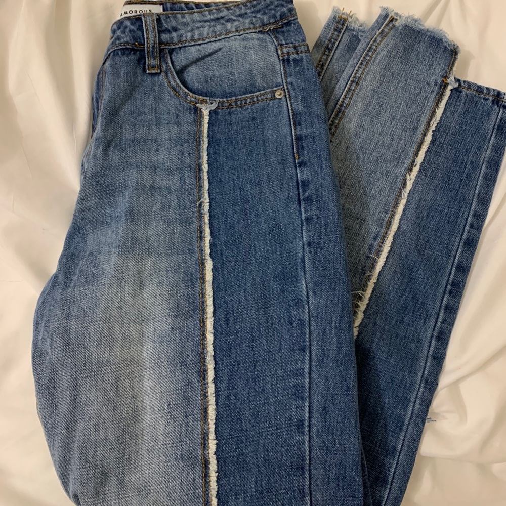 Glamorous Two toned jeans